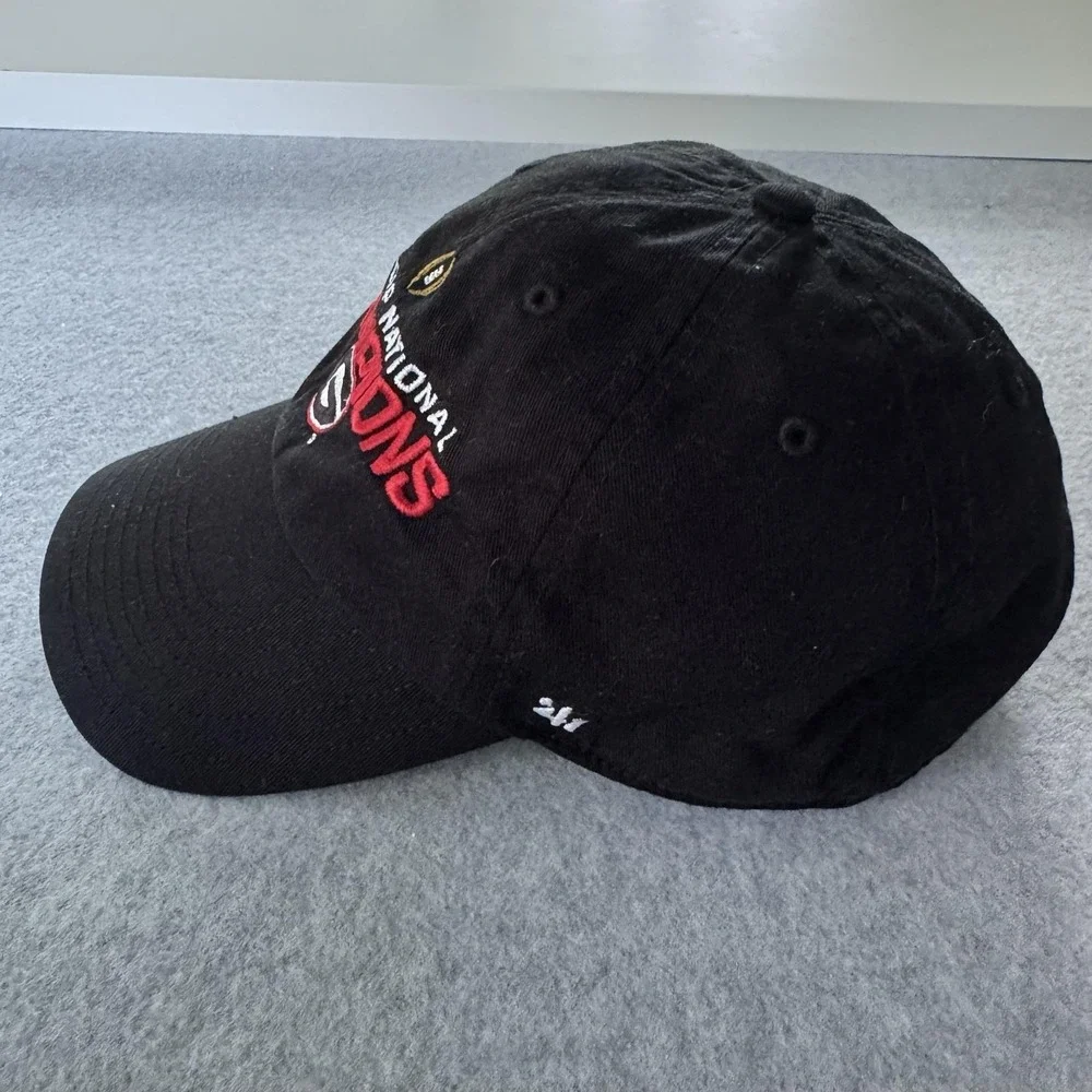 Georgia Bulldogs Hat Strap Back Mens One Size NCAA Football 47 Brand 2021 Champs